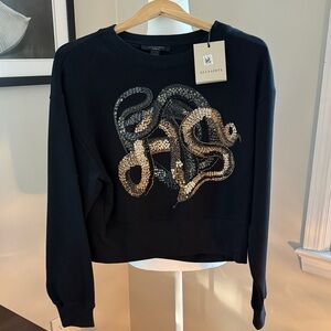 ALLSAINTS NWT Slitha Separo Sweatshirt Size Medium